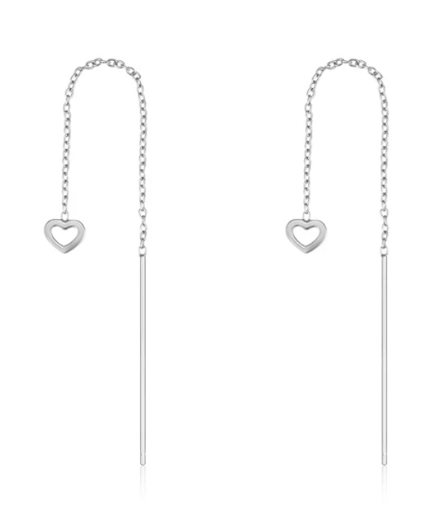 Eloise Earrings — Silver